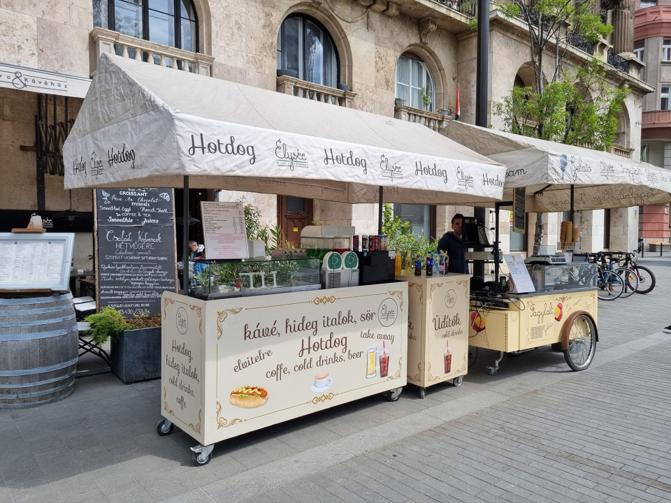 Fagylalt/Hot Dog pultos